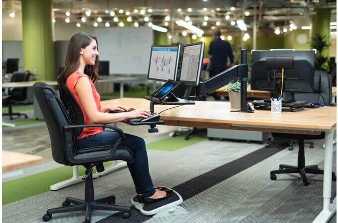 Leitz Acco Brands Kensington SmartFit Conform-Rückenkissen - Bürowelten.eu