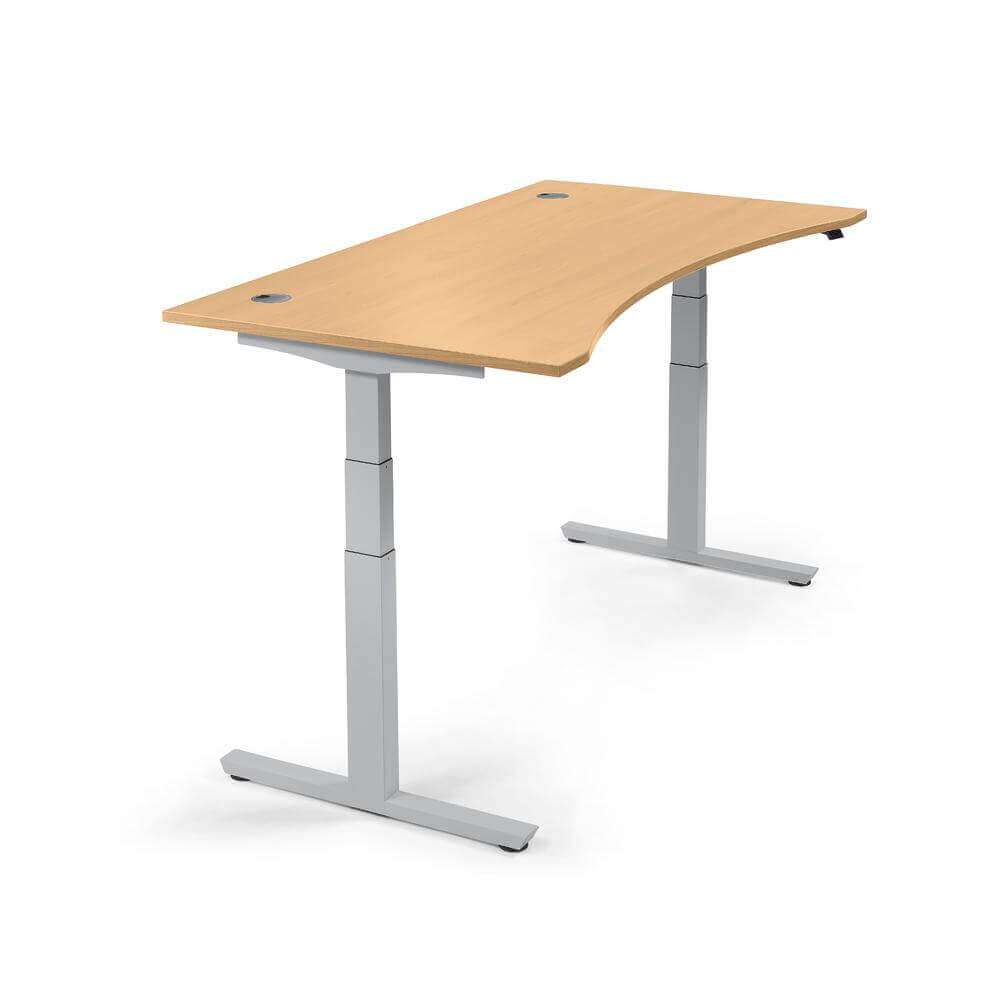 DESKIN Höhenverstellbarer Schreibtisch Cockpit MULTI M pro - Bürowelten.eu