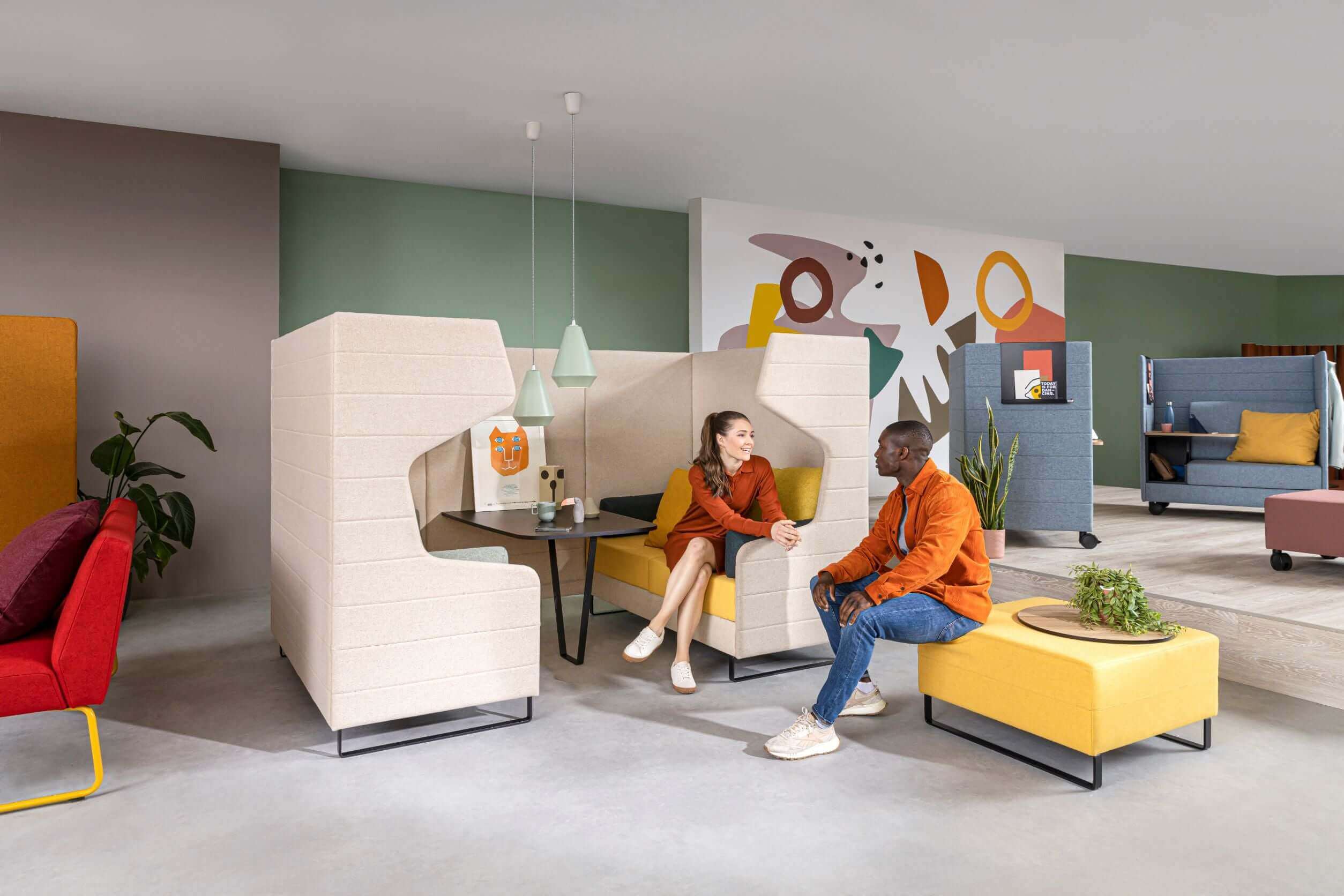 Dauphin Büro Lounge Kohlsmann Bürowelten
