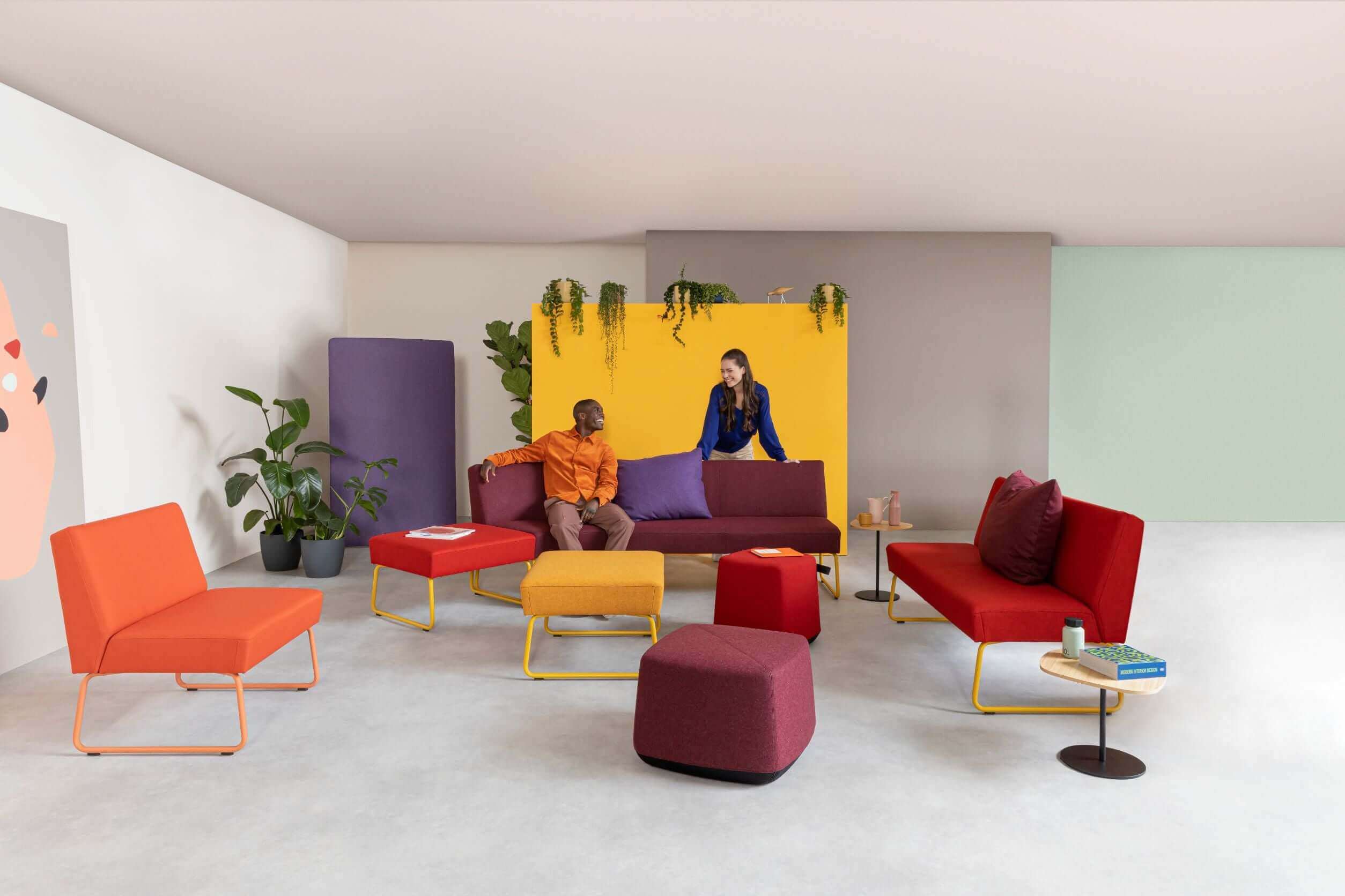 Dauphin Büro Lounge Kohlsmann Bürowelten