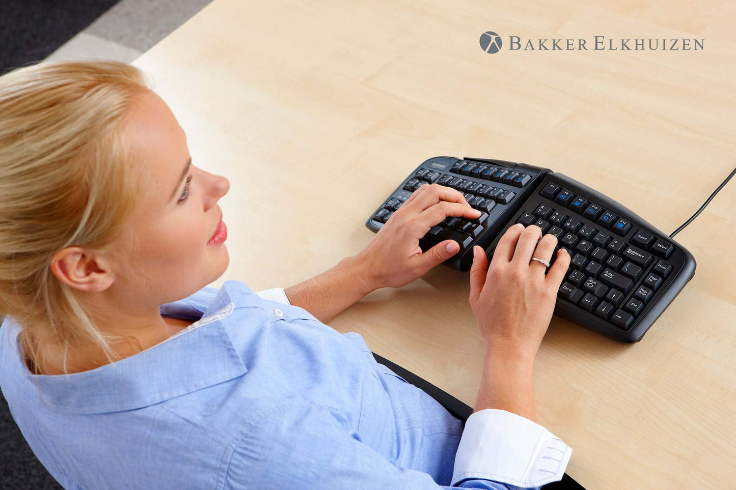 BakkerElkhuizen Tastatur Goldtouch Adjustable V2 - Bürowelten.eu
