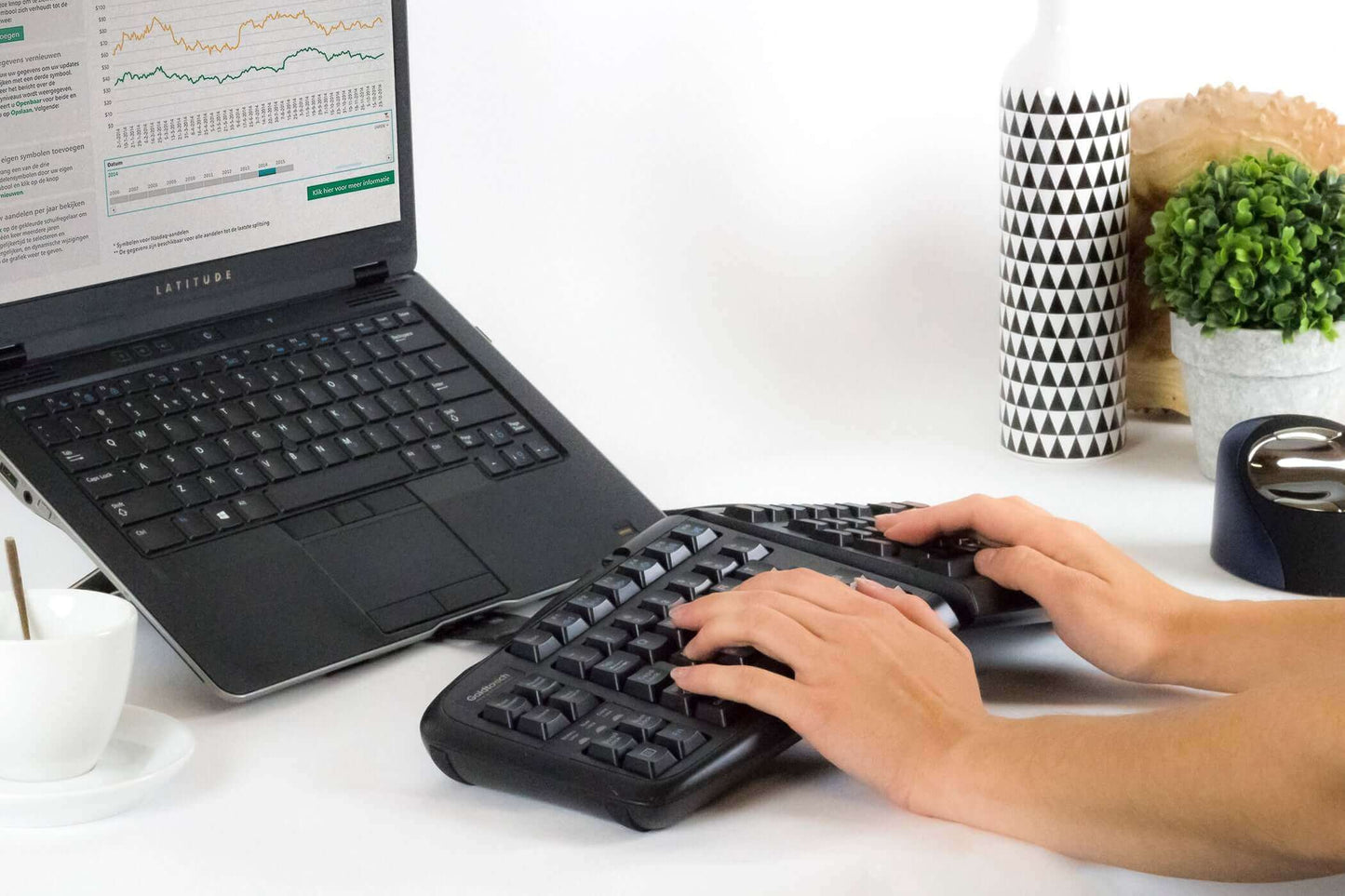 BakkerElkhuizen Tastatur Goldtouch Adjustable V2 - Bürowelten.eu