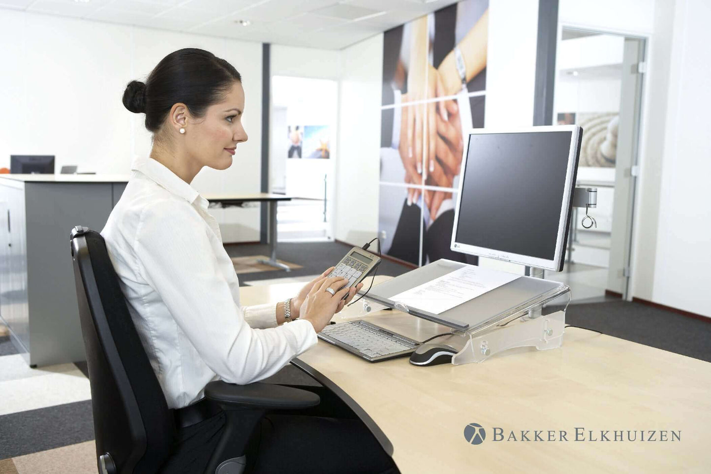 BakkerElkhuizen Ziffernblock S-board 840 - Bürowelten.eu