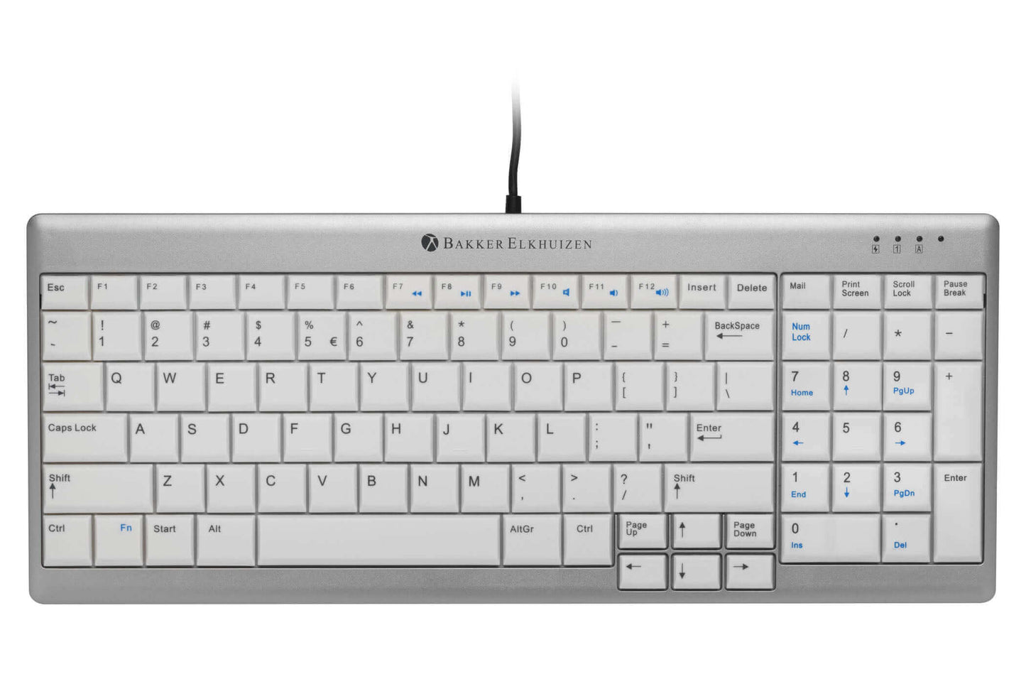 BakkerElkhuizen Tastatur UltraBoard 960 Standard Compact - Bürowelten.eu