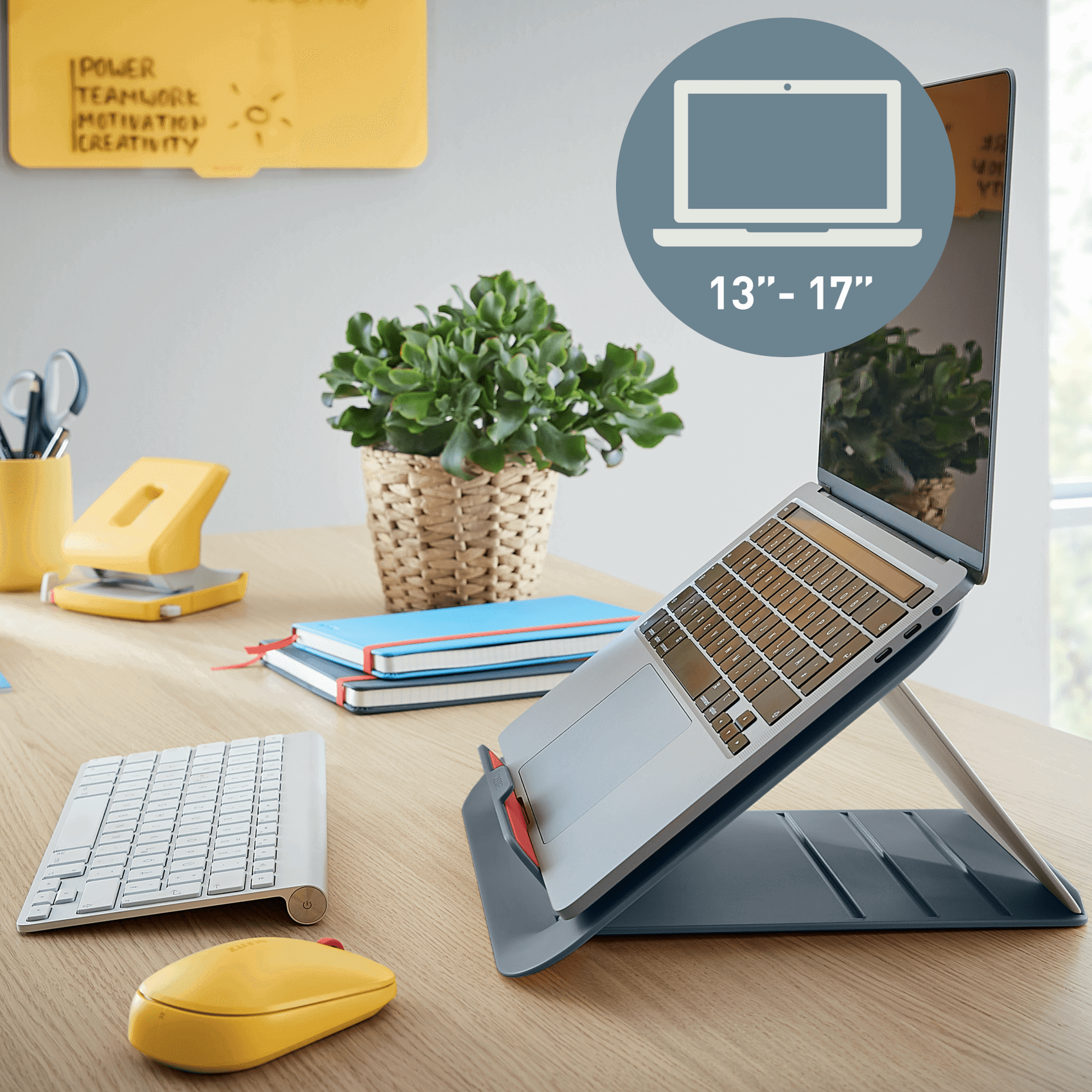 Leitz Acco Brands Ergo Cosy Höhenverstellbarer Laptopständer - Bürowelten.eu