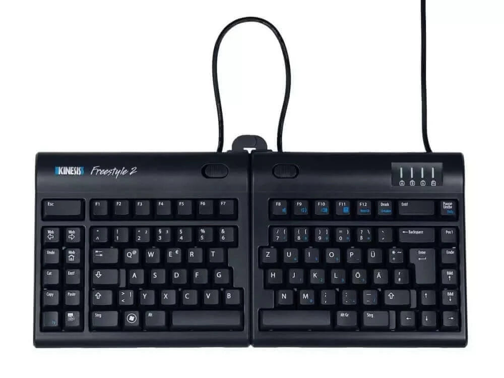 Ergocom Geteilte Tastatur Freestyle2 - Bürowelten.eu