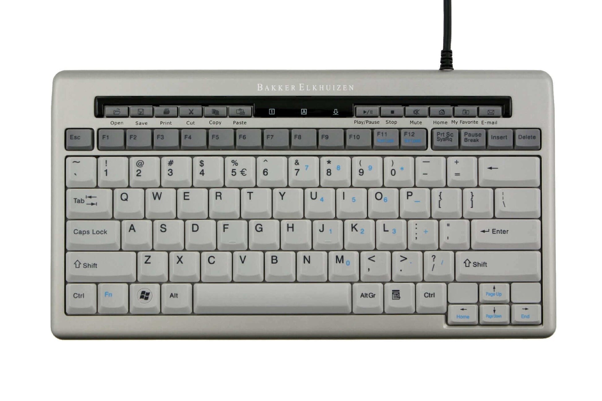 BakkerElkhuizen Tastatur S-board 840 - Bürowelten.eu